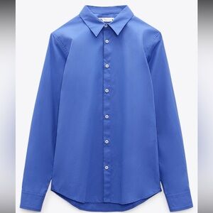 Zara Blue Shirt size Small